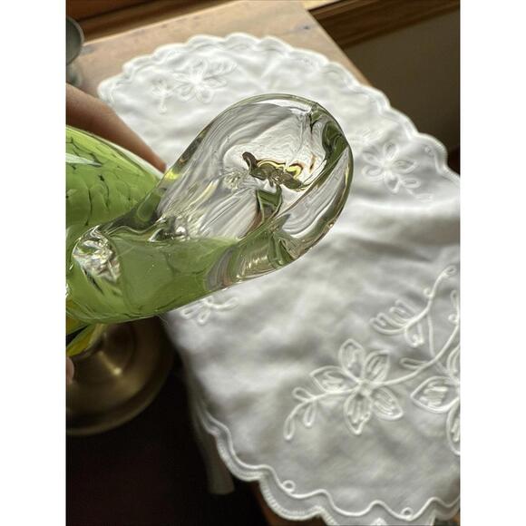 Murano Style Sea Turtle Glass Paperweight Figurine Hand Blown EUC 5.5x4.5” - Picture 6 of 6